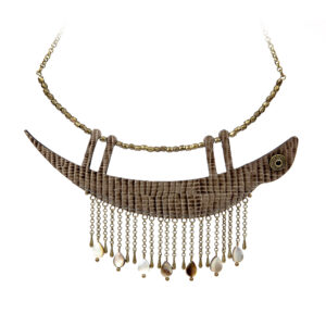 Колье Lizard Drops V